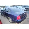 Image 4 : 2000 VOLKSWAGEN PASSAT 4 DOOR, AUTOMATIC, BLUE, 161,895 KM. WITH KEY AND REGISTRATION