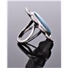 Image 2 : Native American Blue Turquoise Sterling Silver