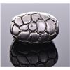 Image 1 : Sterling Silver Reptile Scale Ring.
