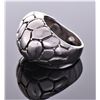 Image 4 : Sterling Silver Reptile Scale Ring.