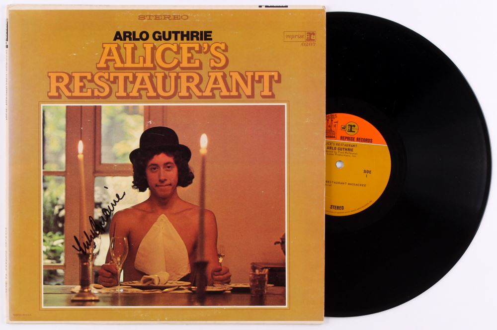 Arlo Guthrie Signed