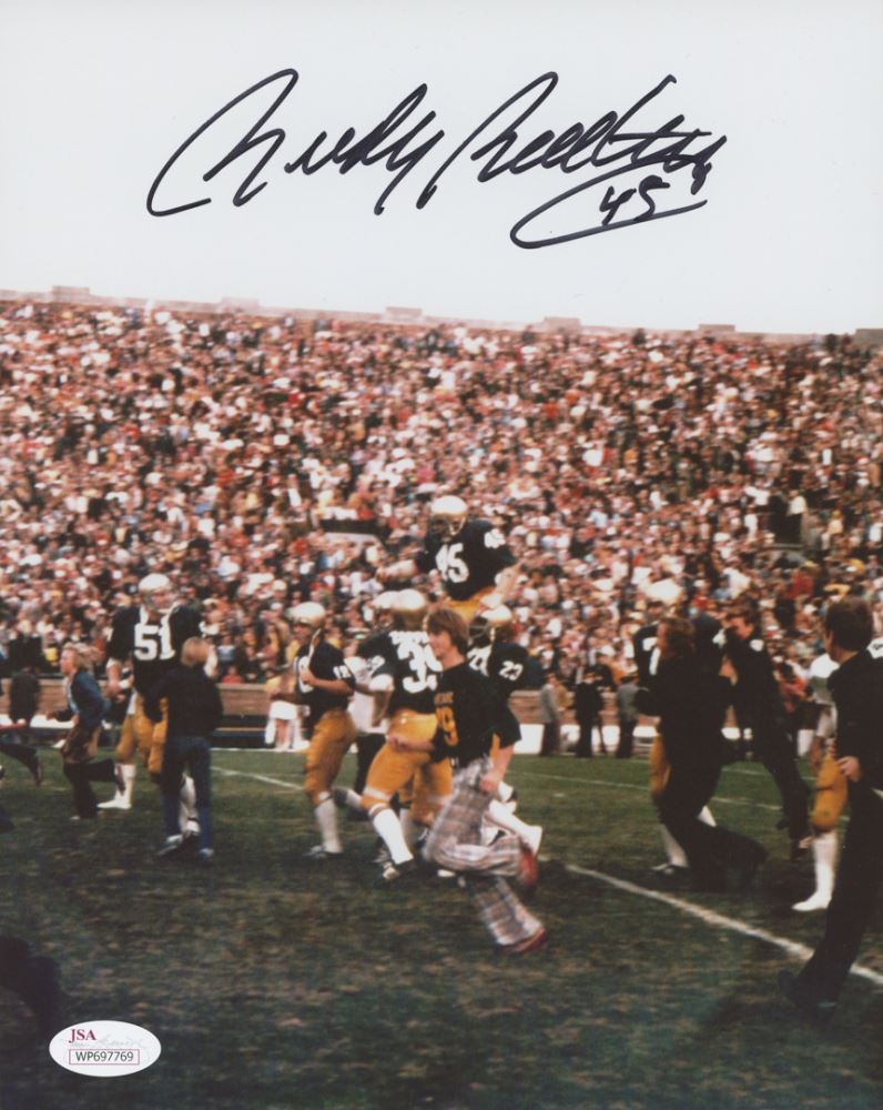 rudy ruettiger signature