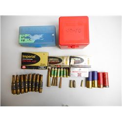 ASSORTED AMMO AND BLANKS