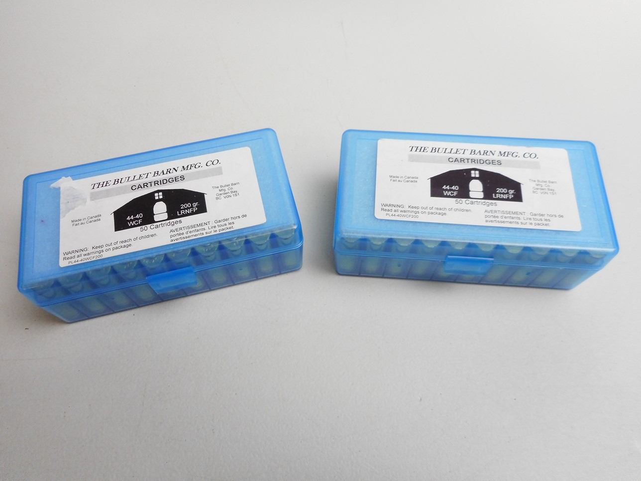 Bullet Barn Mfg Co 44 40 Win Ammo Bullet Barn Mfg Co 44 40 Win Ammo