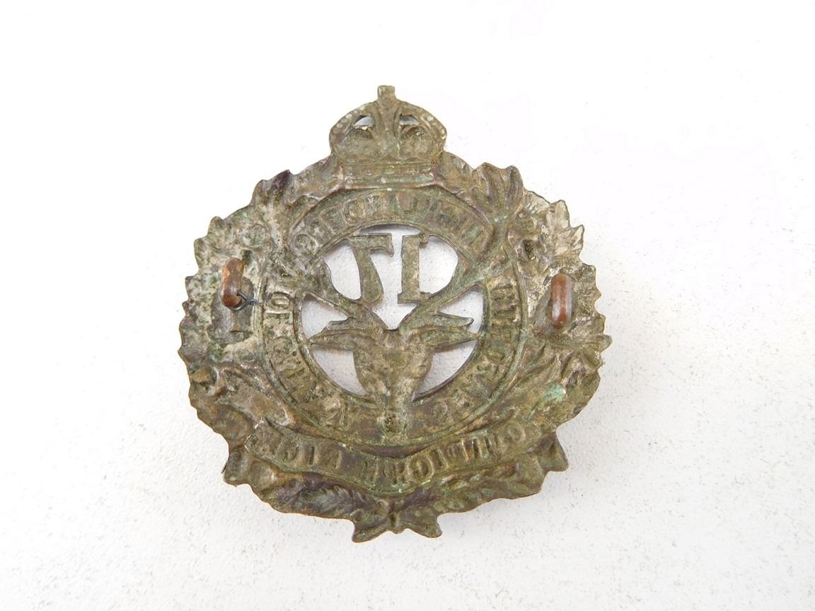 SEAFORTH HIGHLANDERS CAP BADGE