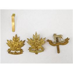 ASSORTED HAT BADGES