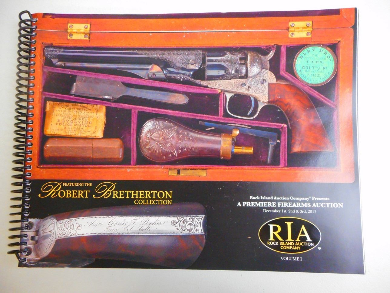 ROCK ISLAND AUCTION CATALOGS SET OF 3