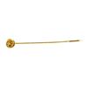 Image 1 : 0.02 ctw Diamond Stick Pin - 14KT Yellow Gold