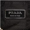 Image 6 : Prada Black Nylon Leather Barrel Shoulder Bag