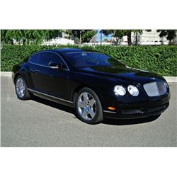 2005 Black Bentley Continental GT Coupe