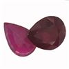 Image 1 : 9.49 ctw Pear Mixed Ruby Parcel
