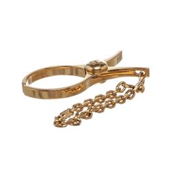 Hermes Gold Plated Filou Glove Clip