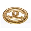 Image 1 : Chanel Vintage Gold CC Pin Brooch
