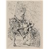Image 3 : Salvador Dali Original "El Cid" Etching Print, Circa 1960 with COA