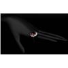 Image 3 : 4.16 ctw Pink Rhodolite and Diamond Ring - 14KT White Gold