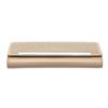 Image 4 : Saint Laurent Beige Silver Studded Clutch Bag