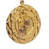 Image 3 : Chanel Gold Chain Link Medallion Long Necklace