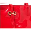 Image 5 : Salvatore Ferragamo Vinyl Red Tote Shoulder Bag