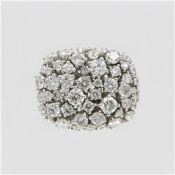 2.33 ctw Diamond Anniversary Ring - 14KT White Gold