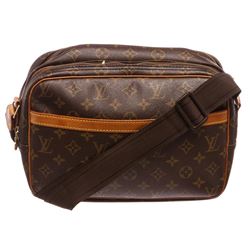 Louis Vuitton Monogram Canvas Leather Reporter PM Bag