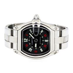 Cartier Stainless Steel Men's Roadster Automatic Wristwatch