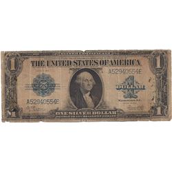 1923 $1 Large Silver Certificate Woods / White Note