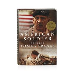 Signed Copy of American Soldier by Tommy Franks