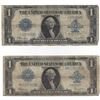 Image 1 : 1923 $1 Large Silver Certificate Speelman / White Notes Lot of 2