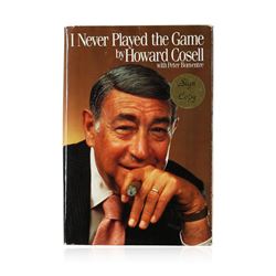 Signed Copy of I Never Played the Game by Howard Cosell