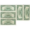 Image 2 : 1963 $5 Red Seal Bill Lot of 10