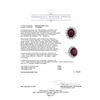 Image 5 : 6.50 ctw Ruby And Diamond Ring - 14KT White Gold
