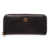 Image 1 : Loewe Black Leather Zip Around Long Wallet