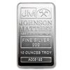 Genuine 10 oz 0.999 Fine Silver Bar - Johnson Matthey