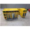 Image 1 : FANUC 10 SLOT RACK ABU10A A03B-0807-C001 W/ 8 MODULES **SEE PICS FOR MODULES**