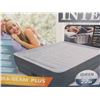 Image 1 : Intex Queen 22"high dura-beam airbed with built in pump