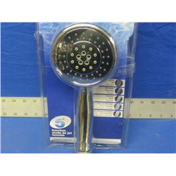Exquisite 5 function handheld shower head