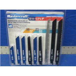 Mastercraft 32 piece sawzall blades