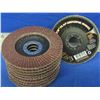 Image 1 : lot of 10 flap disks 4 1/2"