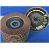 Image 1 : lot of 10 flap disks 4 1/2"