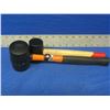 Image 1 : 2 piece rubber mallet set