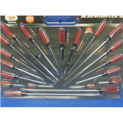 20 piece screwdriver set