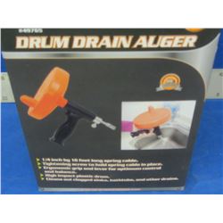 16ft drum drain auger