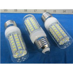 3 LED light bulbs 56 led cobb lights