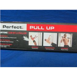 Adjustable pull up bar