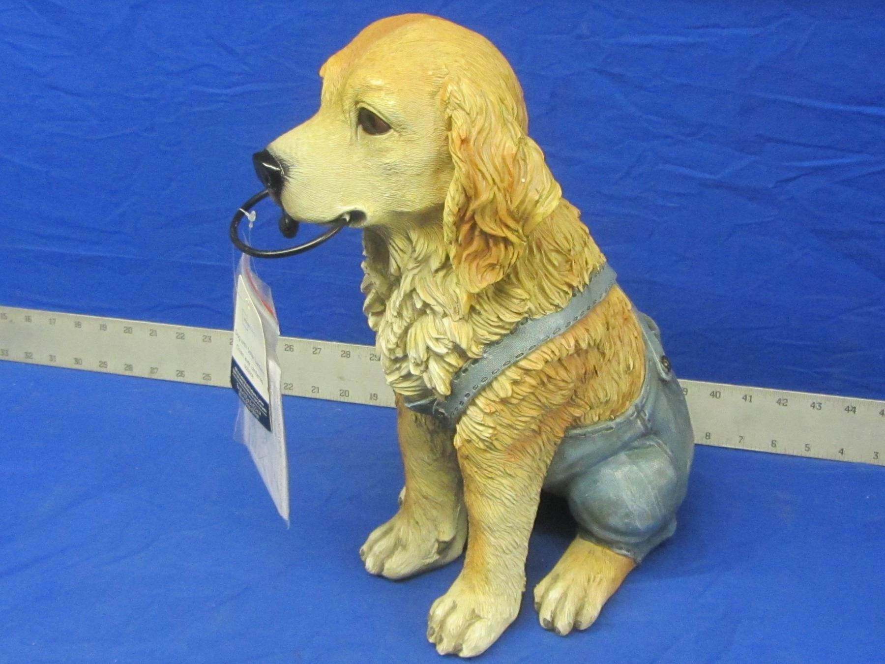 Dog lawn and garden ornament 16" high