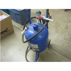 Sandblaster with gages / gun and hose