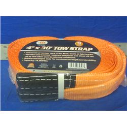 18,000LB Tow strap 4" x 30ft 9 ton