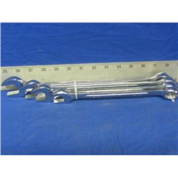 lot of 4 wrenches 13/16 - 7/8 - 15/16  - 1"