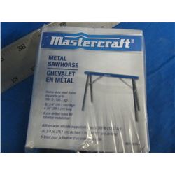 Mastercraft metal folding saw horse