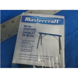 Mastercraft metal folding saw horse